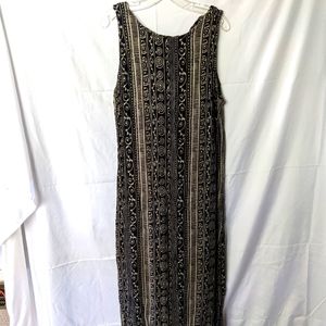 Sleeveless summer maxi dress - XL